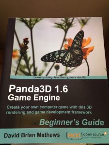 Panda3D game engine book cover